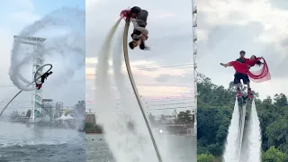 😍Water sports fun | water trapeze | Dancing on water fly board looks like fantasy