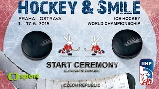 Opening Ceremony IIHF World Championship 2015 ( Bob a Bobek ) / Slavnostní zahájení