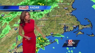 Video: Friday afternoon, evening showers