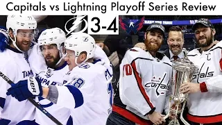 NHL Washington Capitals vs Tampa Bay Lightning Playoff Series Review