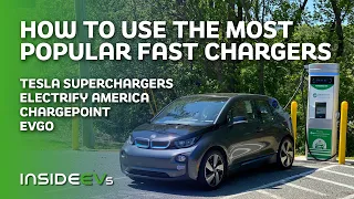 EV Battery Low? Here's How To Use Popular Fast Chargers In The US