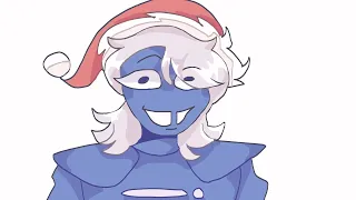 it is christmas my dudes - deltarune animation thing ( old )