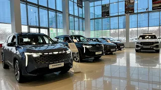 Сколько стоят новые Geely Atlas, Monjaro, Tugella и Emgrand