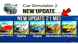 UPDATE 21/05/2024!  5 NEW CARS,MICROBUS AND MINIVAN, BUGATTI IN SIMULATOR 2
