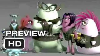 Monsters University PREVIEW (2013) - Billy Crystal, John Goodman Movie HD