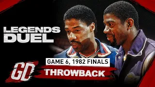 When Julius Erving FACED OFF Magic Johnson In The FINALS 🔥 LEGENDS Duel Highlights