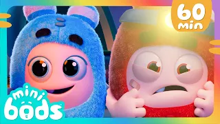 Bump in the Night |  Minibods | Mini Oddbods | Baby Oddbods | Funny Cartoons For Kids