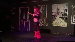 Damia - Cheshire Cat - Fusion Belly Dance - "We're All Mad Here"