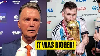 Louis van Gaal Says World Cup Was Scripted For Messi & Argentina to Win