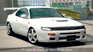 Gran Turismo 4 Toyota CELICA GT-FOUR RC (ST185) 495HP Le Mans Race