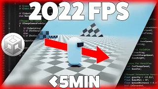 UNITY FPS Controller Tutorial 2022 [UNDER 5 MINUTES]