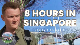 8 HOUR Layover in Singapore | BEST WAY TO EXPLORE THE CITY! 🇸🇬