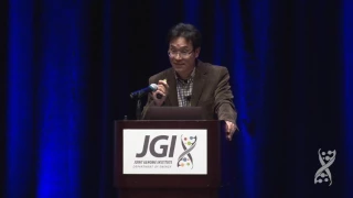 Jay Chen at the 2017 DOE JGI Genomics of Energy & Environment Meeting