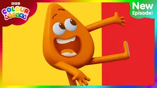 Meet Orange! | FULL EPISODE - S1 E10 | Learn Colours - Kids Cartoons | Colourblocks