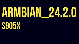 install  armbian 24.2.0 android tv box s905x