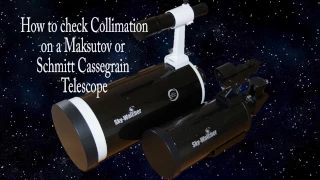 Quick and easy Maksutov Telescope Collimation check