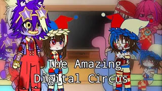 The amazing digital circus react to (3/4) (🇹🇷,🇺🇸) gacha club