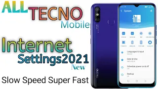 All Tecno Mobile Internet Settings | Slow Internet Problem In Tecno Phone