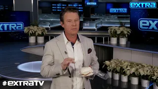 Yum! Billy Bush Tries the ‘Tom Cruise Cake’ from Doan’s Bakery