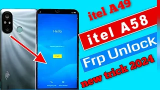 ITEL A58 Frp bypass/ Google account from ITEL A58 lite , ITEL A49 without computer solved 👌 #viral