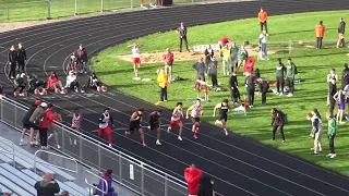 Iowa City West 100 m Dash - 2024 Coleman - Forwald Relays