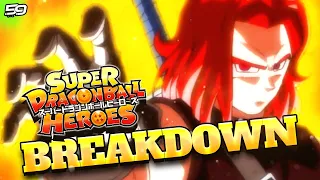 BREAKING DOWN THE BRAND NEW SUPER DRAGON BALL HEROES COLLAB UNITS!!! (DOKKAN BATTLE)