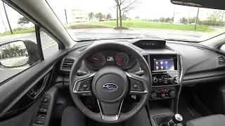 2018 Subaru Crosstrek 2.0i Premium 6-Speed Manual - POV Driving Impressions (Binaural Audio)