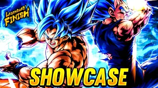 Dragon Ball Legends - LF SSB Goku and Vegeta Showcase! These Guys Are Amazing!!!