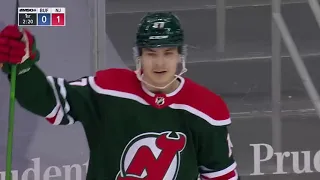 Yegor Sharangovich scores vs Sabres for Devils (2021)