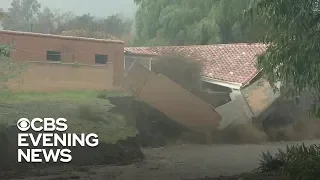 Heavy rains prompt dangerous mudslides in California