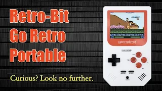 Retro-bit Go Retro portable Review and Gameplay