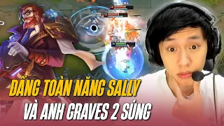 SALLY CẦM GRAVES CARRY SIÊU ĐỈNH KHIẾN THÁCH ĐẤU HÀN BIẾT ĐẾN ĐẤNG TOÀN NĂNG