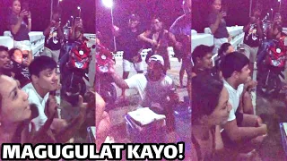 DANIEL PADILLA NAKIPAG INUMAN SA MGA TAMBAY SA TULAY