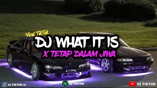 DJ WHAT IT IS X TETAP DALAM JIWA MENGKANE VIRAL TIKTOK SLOWED