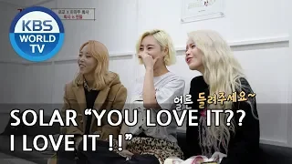 Solar "You love it?! I love it" [Hyena On the Keyboard/ 2018.05.09]