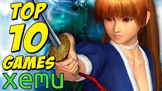 TOP 10 GAMES XEMU (according to metacritic) | Performance Test