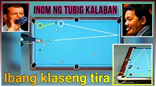 Efren Reyes IBANG KLASENG TIRA nagulat ang KALABAN | Tira banda sapul ang kombinasyon/bank shot