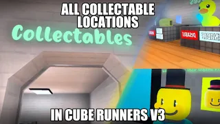 all collectable locations in Cube Runners V3 | Cube Runners