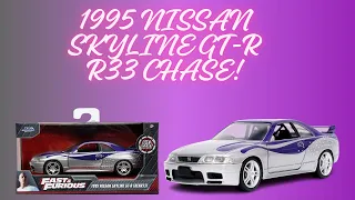 Jada 1/32 Nissan Skyline GT-R (BCNR33) CHASE! Unboxing & Overview