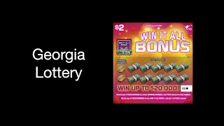 Win It All Bonus - Georgia Lottery $2 (May 2024) DON'T BUY THIS TICKET!