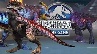 3 Индоминуса+3 Пахикалозавра+++добили Омега 09 до 7 уровня Jurassic World The Game