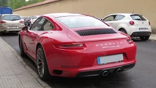 2016 Porsche 911 Carrera 4S 991 mkII / Start Up, Sound & Acceleration