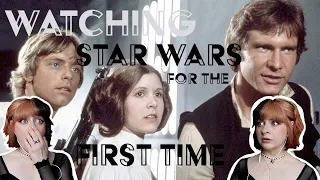 WATCHING and Reacting to STAR WARS Episode IV: A New Hope for the FIRST Time!
