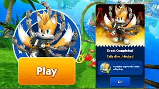 Sonic Dash - WIN Nine Tails - NEW EVENT UPDATE - All Characters Unlocked