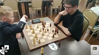 R. Yakubovskiy (1451) vs V. Gladun (1503). Chess Fight Night. CFN. Rapid