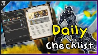 FFXIV : What To Do Every Day | Daily Checklist