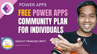 Power Apps FREE Community Plan for Individual use and Learning | No Trial Never Expires