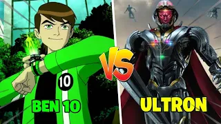Ultron vs Ben 10 | Who will win | Ultron with infinity stone vs Alien X| Explained in Hindi