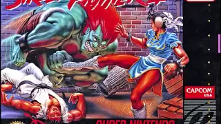 Street Fighter II SNES-Opening Title