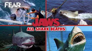 Every Shark Death From Jaws At The Same Time | Fear: The Home Of Horror